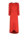 Marni Midi Dress In Red