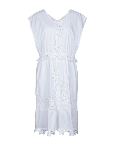 Intropia Knee-length Dress In White