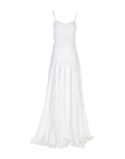 Piccione•piccione Long Dress In White