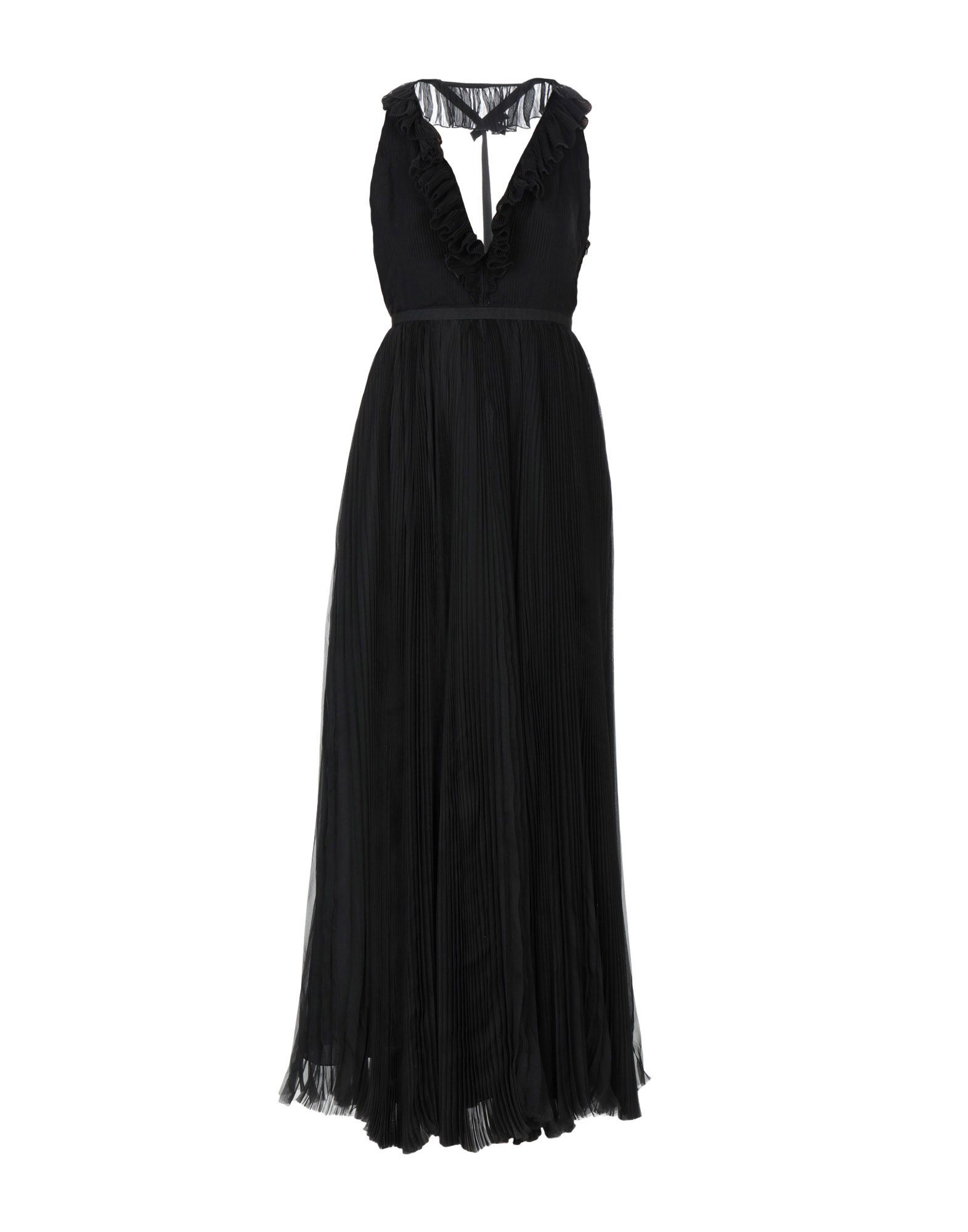 Rochas Long Dress In Black | ModeSens