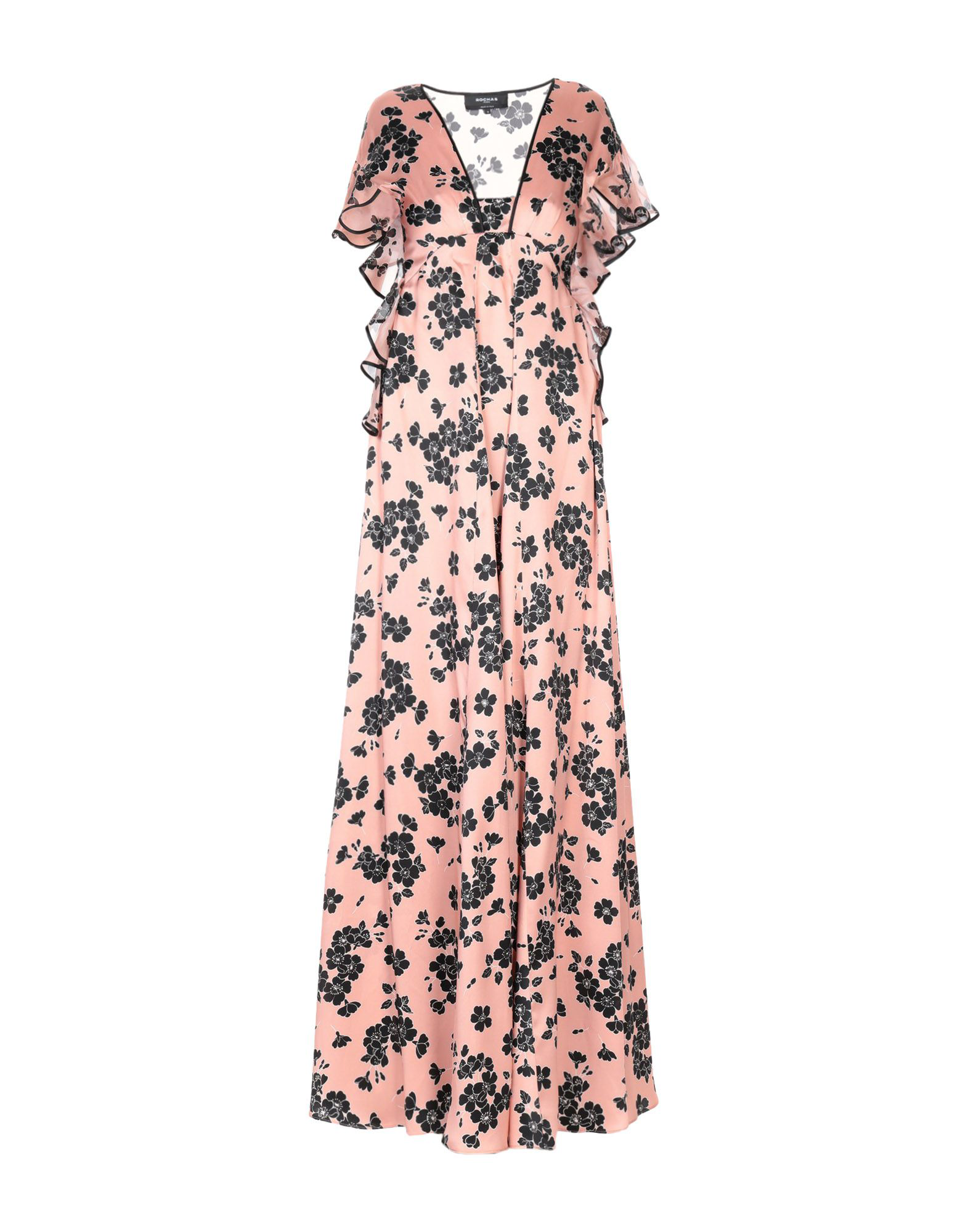 Rochas Formal Dress In Pastel Pink | ModeSens