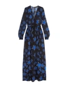 Just Cavalli Long Dress In Dark Blue