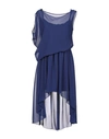 Hanita Short Dress In Dark Blue