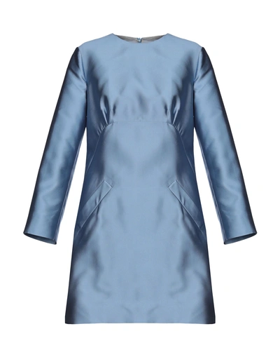 Merchant Archive Short Dress In Sky Blue