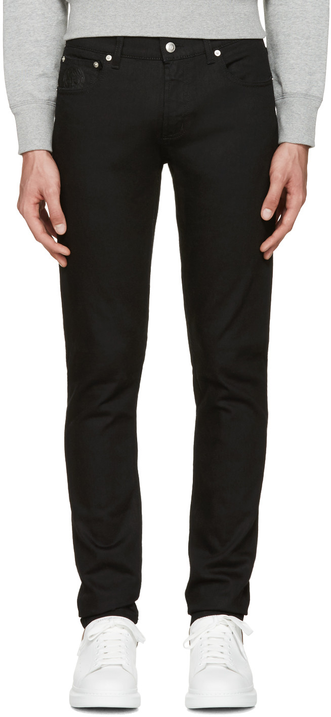 alexander mcqueen skinny jeans