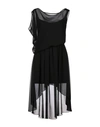 Hanita Short Dress In Black