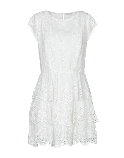 Joie Short Dress In White