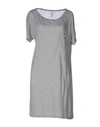 Sun 68 Short Dress In Grey
