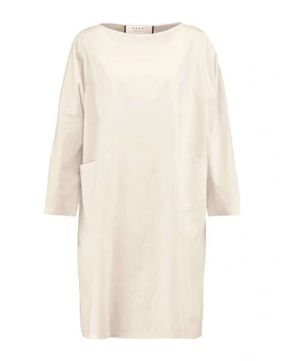Marni Short Dress In White