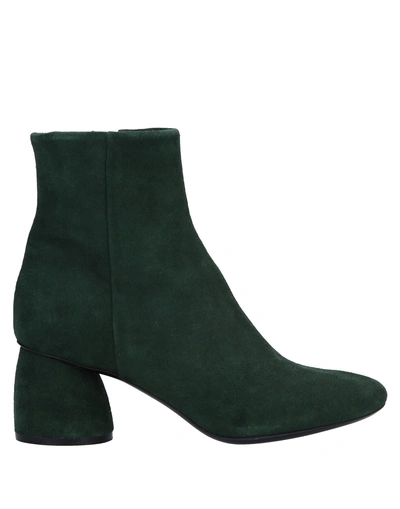 Elena Iachi Ankle Boots In Dark Green