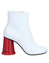 Mm6 Maison Margiela Ankle Boot In White