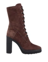 Tod's Ankle Boots In Brown