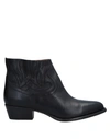 Buttero Ankle Boot In Black
