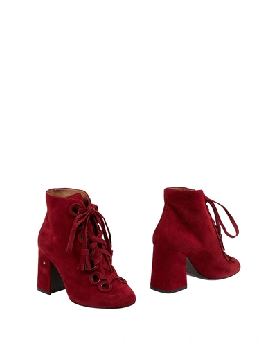 Laurence Dacade Ankle Boots In Red