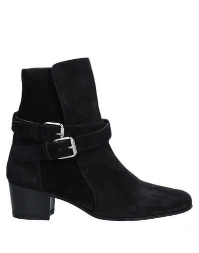Amiri Ankle Boots In Black