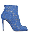 Dolce & Gabbana Ankle Boot In Blue