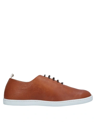 Pantofola D'oro Lace-up Shoes In Tan