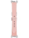 Fendi Selleria Rosa Leather Watch Strap, 18mm In Pink