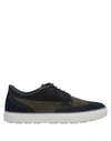 Alberto Guardiani Lace-up Shoes In Dark Blue