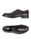 Tod's Lace-up Shoes In Dark Brown
