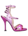 Pinko Sandals In Fuchsia