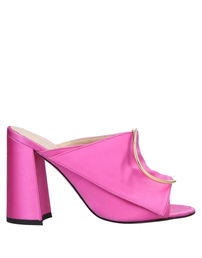 Space Style Concept Sandals In Fuchsia