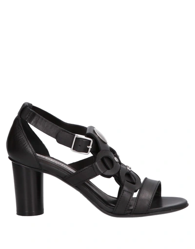 Alberto Fermani Sandals In Black