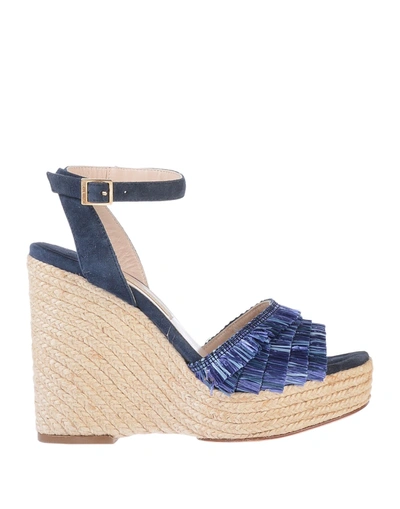 Paloma Barceló Sandals In Blue