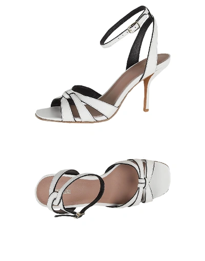 Diane Von Furstenberg Sandals In White