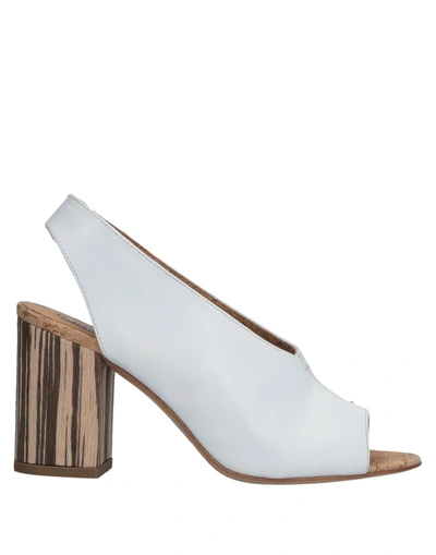 Alberto Fermani Sandals In White