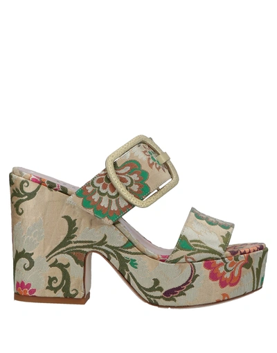 Alberto Gozzi Sandals In Beige