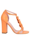 Boutique Moschino Sandals In Apricot
