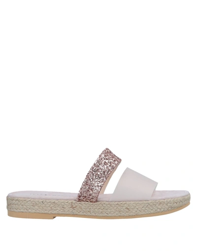 Anna Baiguera Sandals In Light Pink