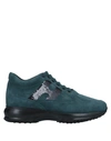 Hogan Sneakers In Deep Jade