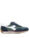 Diadora Green Suede Sneakers