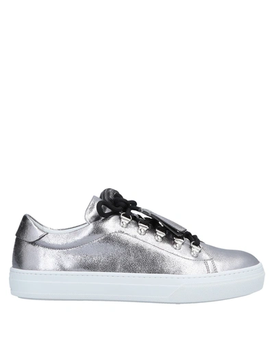 Tod's Sneakers In Silver