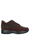 Hogan Sneakers In Brown