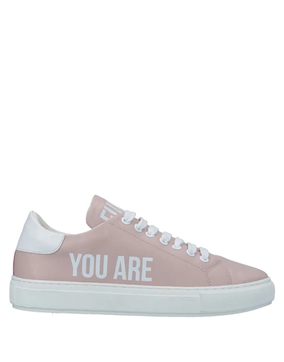 Pinko Sneakers In Dove Grey