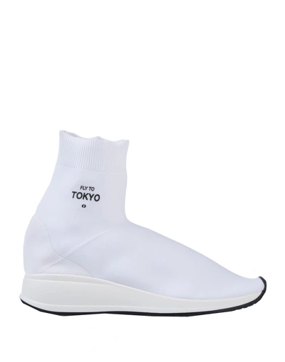 Joshua Sanders Joshua*s Sneakers In White