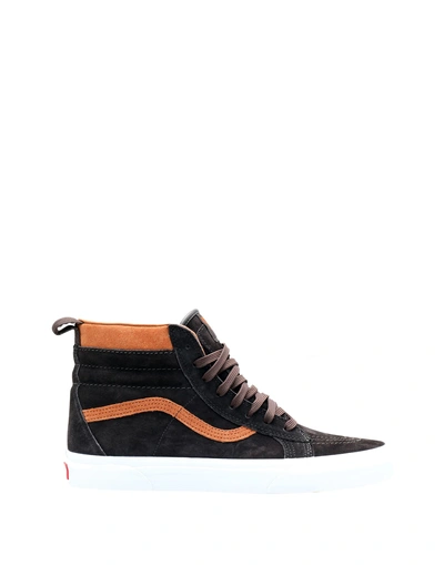 Vans Sneakers In Dark Brown