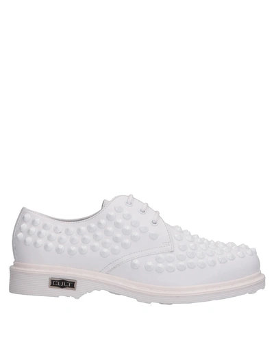 Cult Lace-up Shoes In White
