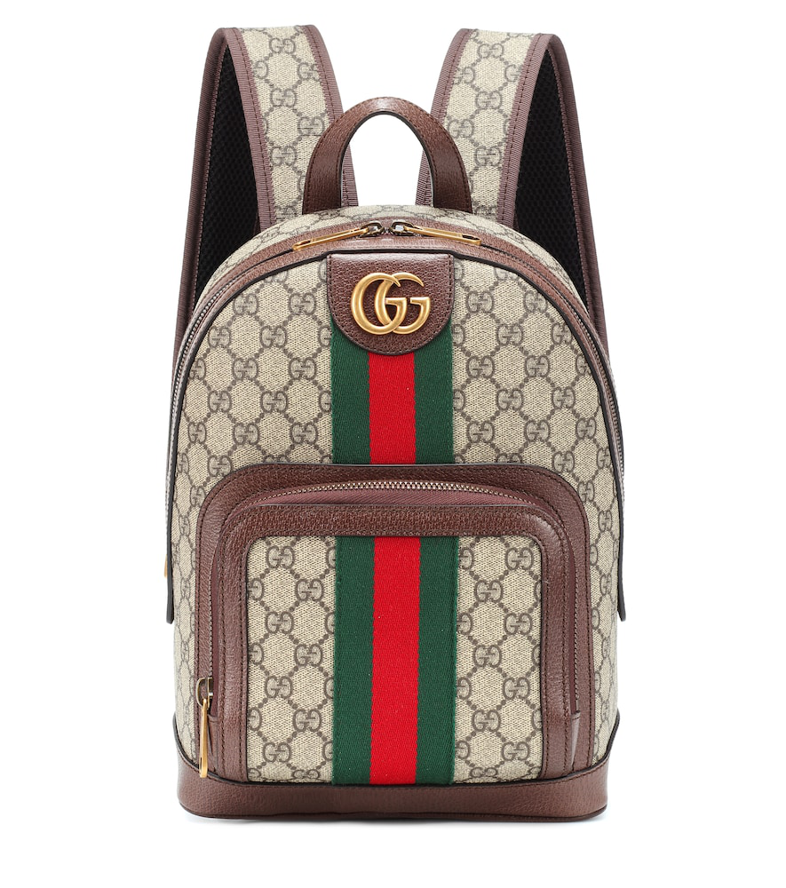 Gucci Ophidia Gg Small Backpack In Brown | ModeSens