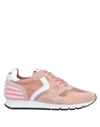 Voile Blanche Sneakers In Salmon Pink