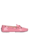 Tod's Loafers In Pink