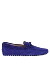 Tod's Loafers In Purple