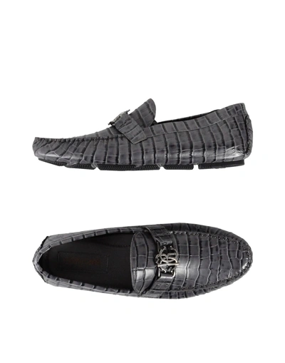 Roberto Cavalli Loafers In Lead