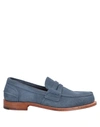 Church's Loafers In Pastel Blue