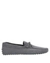 Tod's Loafers In Grey