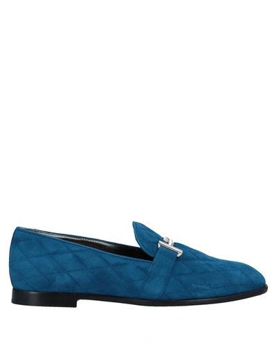 Tod's Loafers In Blue