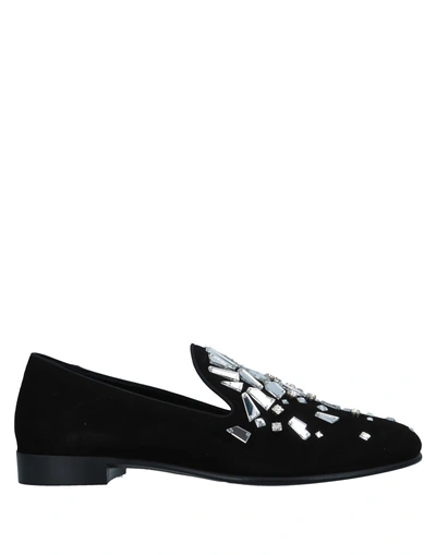 Giuseppe Zanotti Loafers In Black